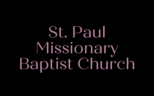 St. Paul Missionary Baptist Church